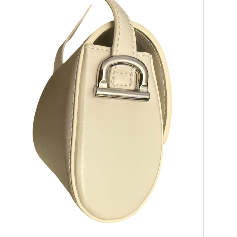 TAD FAB Box Midi White Crossbody Bag - Picture 6 of 8